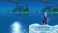 Ayaka using her alt sprint to move (Image via Sportskeeda)
